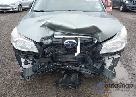 2014 Subaru Forester 2.5I из США, поврежденный, VIN JF2SJAAC2EG478196